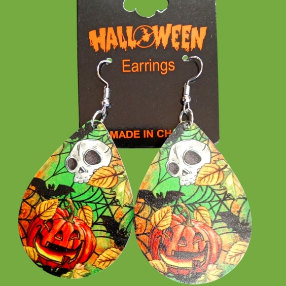 3 For $15 Trick or Treat Halloween Earrings NEW - Picture 1 of 4